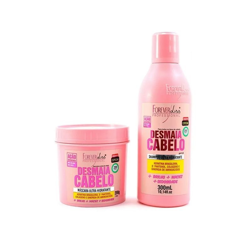 kit-forever-liss-desmaia-cabelo-shampoo-mascara