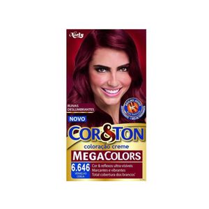 Tintura Cor E Ton - 6.646 Vermelho Cereja 125g