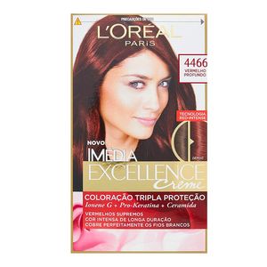 Tintura Imédia Excellence -   4466 Vermelho Profundo