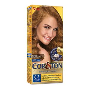 Tintura Cor&Ton Tons Claros - 8.3 Louro Claro Dourado 125g