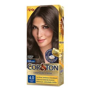 Tintura Cor&Ton Tons Castanhos - 4.0 Castanho Médio 125g