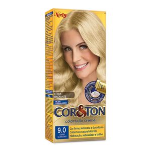 Tintura Cor&Ton Tons Claros - 9.0 Louro Claríssimo 125g