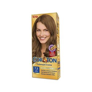 Tintura Cor E Ton - 7.3 Louro Dourado 125g