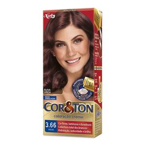 Tintura Cor&Ton - Tons Vermelhos - 3.66 Violine 125g