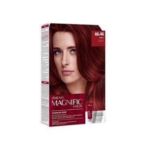 Kit Coloração Creme Amend Magnific Color 66.46 - Cereja