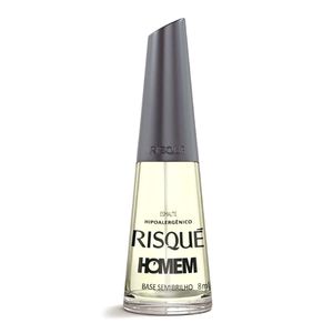 Risqué Base semi Brilho Homem - Esmalte Cremoso 8ml