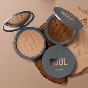 Pó Compacto Eudora Glam Soul Ultra Matte 90