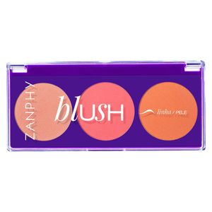 Paleta de Blush Zanphy Linha Pele