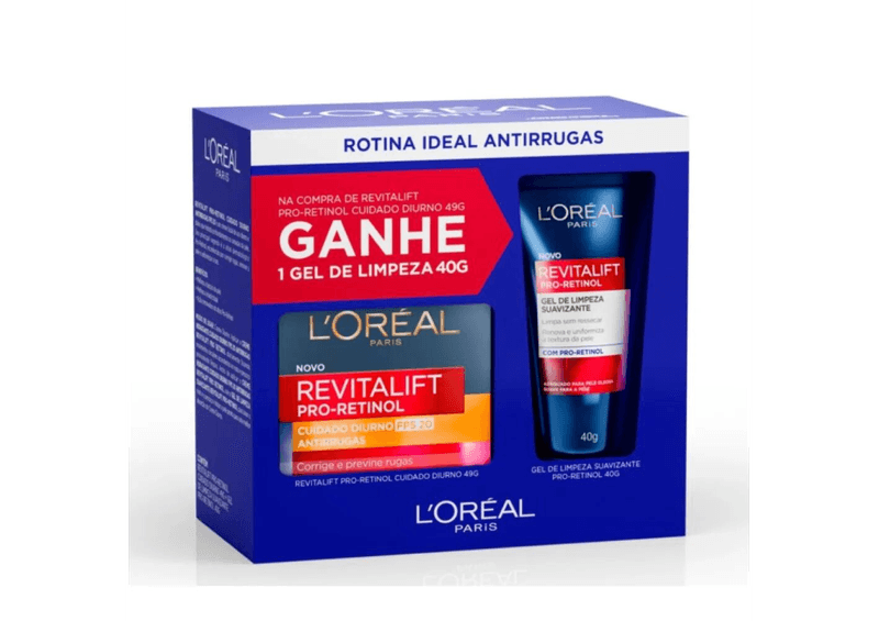 kit-loreal-promo-retinol-diurno-gel-limpeza-revitalift-l-oreal-paris