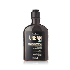 Condicionador Farmaervas Urban Men 3x1 - 240ml