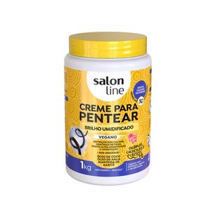 Creme de Pentear Salon Line Brilho Umidificado 1Kg