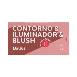 Paleta de Sombra Dailus Pele de Milhões 1
