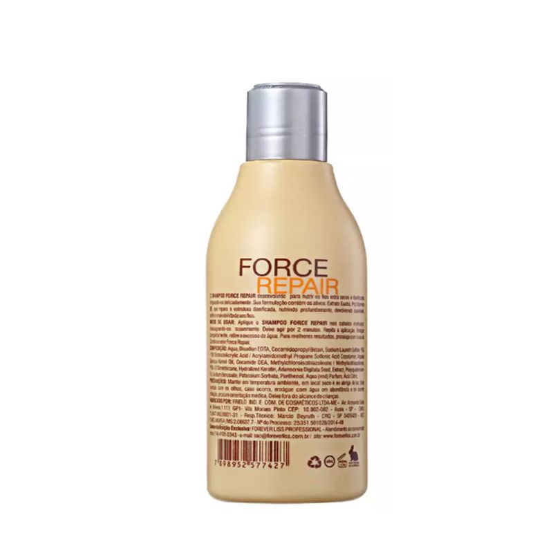 shampoo-forever-liss-force-repais-300ml