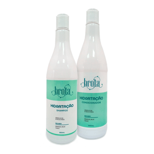 Kit Shampoo + Condicionador Brota Hidratação 900ml - Brota