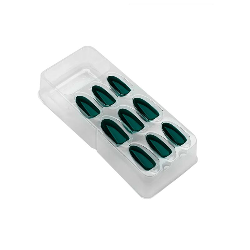 unhas-posticas-impress-by-kiss-ny-color-almond-esmerald
