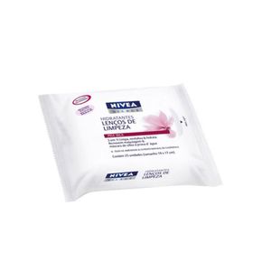 Lenço Nivea Limpeza Pele Seca - Nivea - 25 Unidades