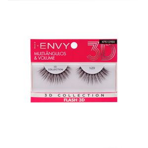 Cílios Postiços Kiss NY i-Envy 3D Collection Flash 129