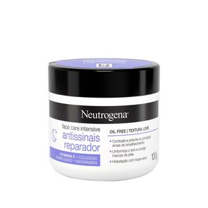 Creme Facial Neutrogena Face Care Intensive Antissinais 100g