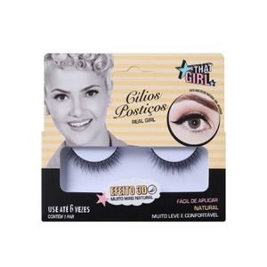 That Girl Real Girl 3D - Cílios Postiços 20g