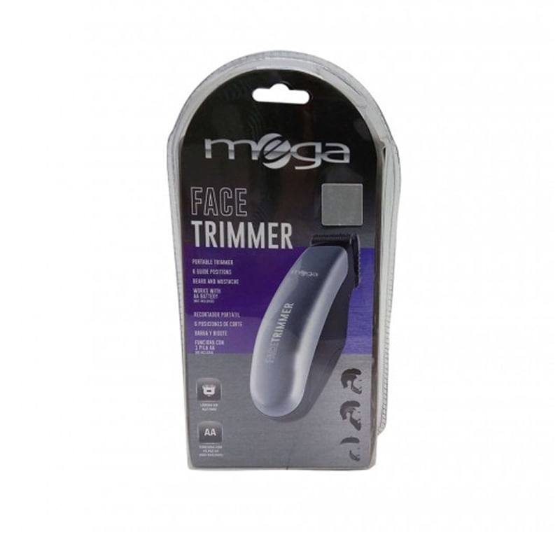 mega-maquina-de-aparar-pelos-e-barba-face-trimmer-pilha-