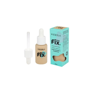 Base Líquida Vizzela Fix Cor 02 30g - Vizzela