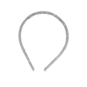 Tiara Hair Tag Luxo de Cristal