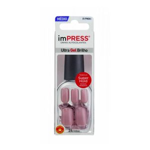 Kiss - Unhas Tranquilize Autocolantes Impress MD Bipm 504Br