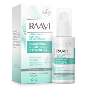 Sérum Facial Raavi Controle da Oleosidade 30g