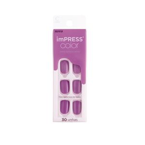 Unhas Postiças Kiss New York Color Lilac Sky