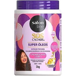 Condicionador S.O.S Cachos Super Óleos 300g - Salon Line