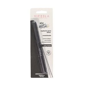 Lapiseira Metalizada Vizzela Grey Metal