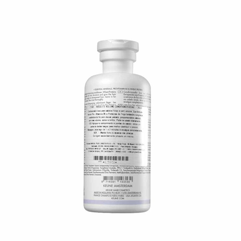 condicionador-keune-care-absolute-volume-250ml-
