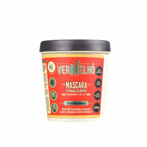 Máscara Tonalizante Lola Cosmetics Vermelhô - 230g