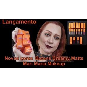 Batom Líquido Mari Maria Creamy Matte Fancy - Mari Maria