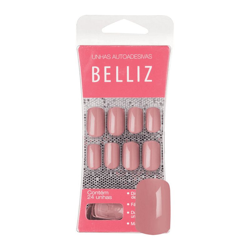 belliz-nude-frappe-unhas-autoadesivas-contem-24-unidades