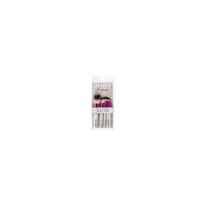 Kit de Pincéis Ruby Kisses Rosto e Olhos - Kiss NY