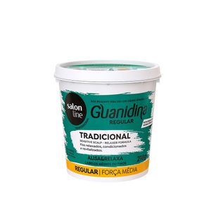 Relaxante Salon Line Guanidina Tradicional Força Média 218g