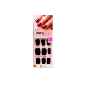 Unhas Postiças Impress By Kiss NY Curta Matte Born Pretty