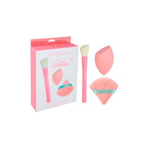 Kit Vizzela Essent Make 2 Esp + 1 Pincel - Vizzela