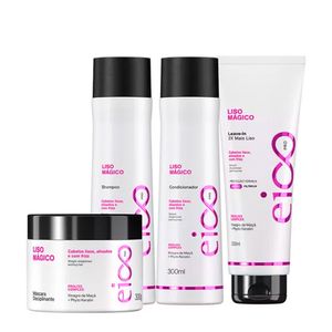 Shampoo Eico Profissional Liso Mágico 300ml - Eico Pro