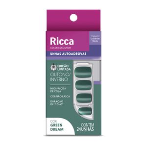 Unhas Ricca Auto Color Green Dream - Ricca