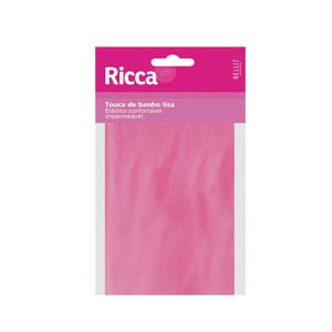 Ricca Cores Sortidas - Touca Para Banho Lisa  com 1 Unidade