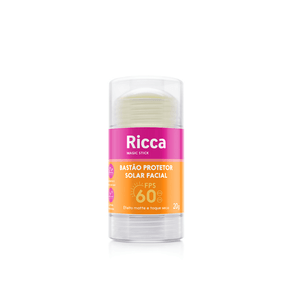 Bastão Facial Ricca Protetor Solar FPS60