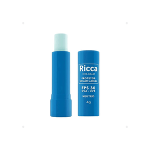 Hidratante Labial Ricca Neutro FPS30 4g - Ricca