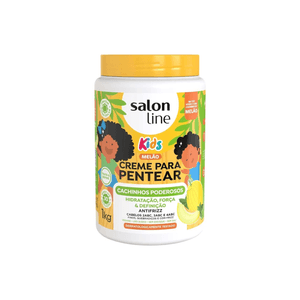 Finalizador Capilar Salon Line Kids Cachos Poder Melão 1KG