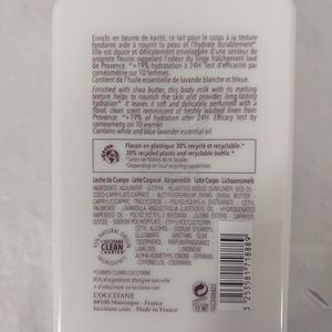 Loção Corporal L'Occitane Lavanda Branca 250ml
