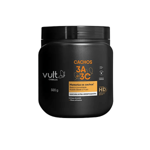 Máscara Ultra-Umidificadora Cachos Memoriza os Cachos 500g - Vult