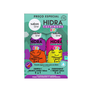 Kit Hidra Cachinhos Kids SH + Cond - Salon Line