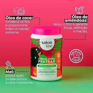 Creme para Pentear Salon Line Definição Ultra Volume 1kg