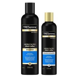 Kit Tresemmé Hidratação Profunda 350ml Shampoo + 175ml Condicionador - Tresemmé